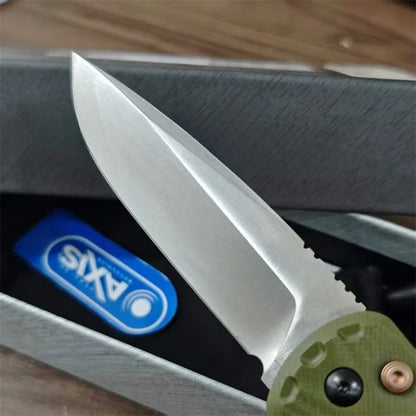 BM 4300 Folding Knife G10 Handle Wilderness Exploration, Hunting, Tactical Combat, Ergonomic Handle, EDC Multi-functional Knives