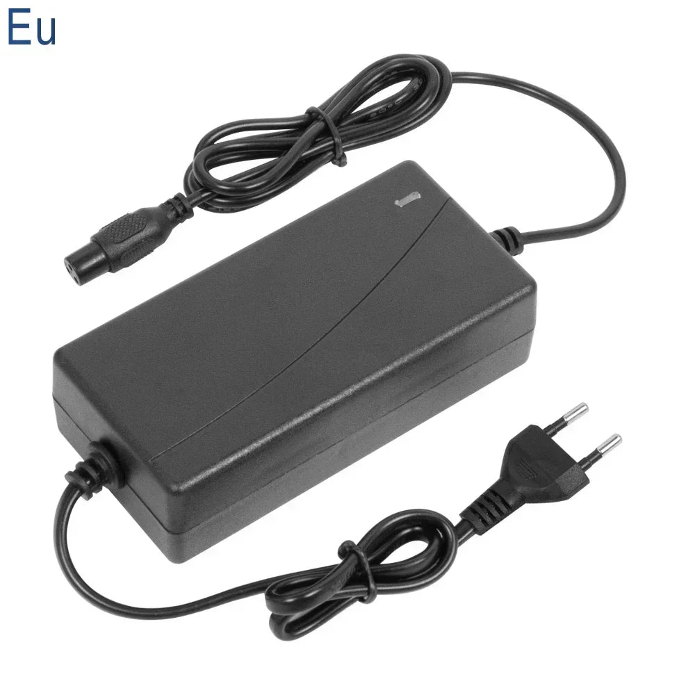 42v 2A Lithium Electric E Bike Battery Charger Li ion Chargers for Ebike Hoverboard Self-Balancing Scooter Bicycle Accessories