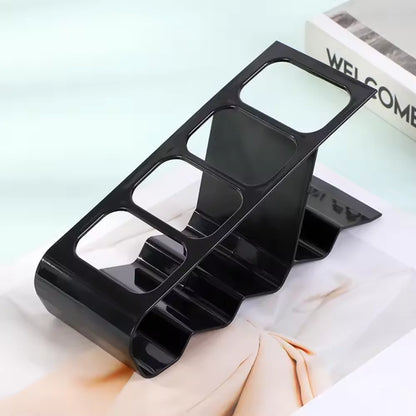 4 Section Tv Remote Control Stand Holder Home Appliance Remote Control Storage Rack Desktop Bracket For Home Living Room Office