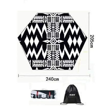 Camping Mat Outdoor Portable Ultra-light Waterproof Picnic Blanket Nature Hike Car Travel Tent Mat Beach Equipment Supplies
