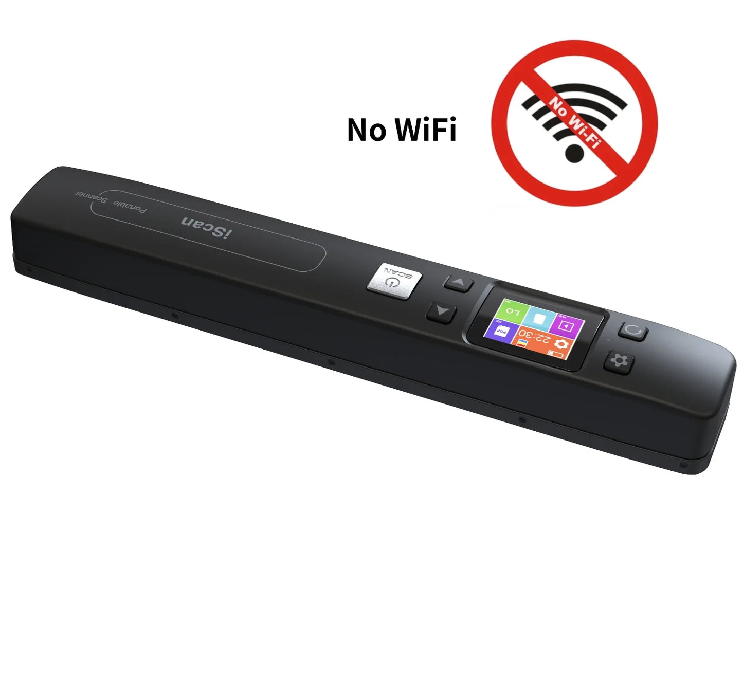 Handheld Flat Scanner HD Scanner 1050DPI Portable WIFI Wireless Scanner for Documents Homework Scan Photos JPG/PDF No Driver