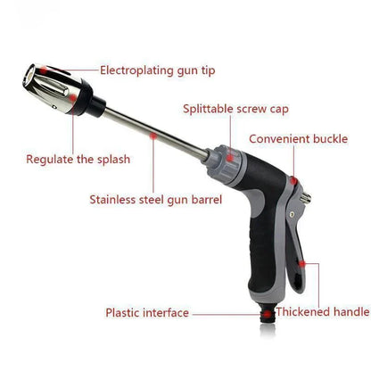Garden Lawn Watering Hose Nozzle Foam Lance Portable Automobiles Cleaning Tool High Pressure Sprinkler Water Gun Car Washers