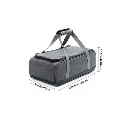 Outdoor Camping Cookware Bag  Cutlery Pouch Large Capacity Tableware Handbag Outdoor Stove Tableware Storage Bag for Picnic BBQ