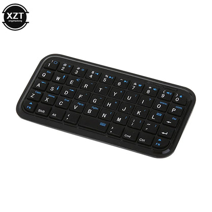 Mini Bluetooth 3.0 Keyboard Rechargeable Slim Travel Size Wireless Keypad Small Portable 49 Keys Keyboard for Tablets Smartphone