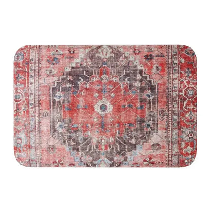 Moroccan Berber Rug Boho Style Front Door Mat Anti-Slip Antique Bohemian Geometric Doormat Floor Bathroom Entrance Rug Carpet