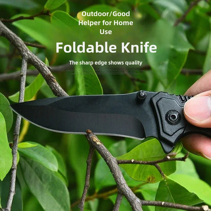 Multi functional outdoor camping knife, portable folding knife, sharp knife, suitable for outdoor camping Kitchen Fruit Knife Gi