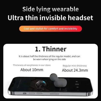 2026New style X55 Wireless Earphones Headphones Noise Reduction Sport Game Sleep Bluetooth 5.0 Earbuds HIFI Stereo Music Headset