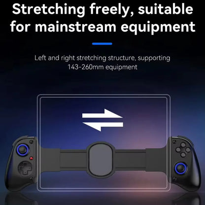 BSP-D11 Stretchable Game Controller Hall Trigger Supports Android Phone/Tablet/Switch/PC/iOS/XBOX Streaming Controller