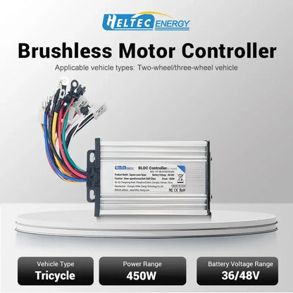 Electric Bicycle Accessories 36 48 60V Electric Bike 350-1000W Brushless DC Motor Controller For Electric Bicycle E-bike Scooter