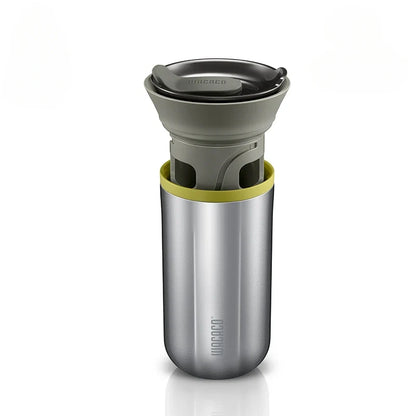 Then join hands to make coffee pot American drip camping outdoor coffee portable equipment coffee utensils
