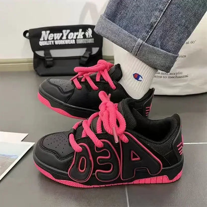Sneakers Lace Up Athletic Shoes for Women Sports Light H Comfortable and Elegant Woman Footwear Original Deals Designer Luxury A