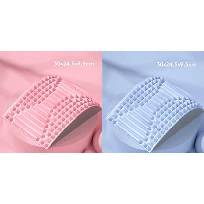 Back Stretcher Neck Pillow Relieve Massage Lumbar Support Massager for Neck Waist Stretch Device for Lower Back Stretcher YBAMQ2