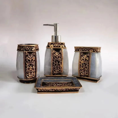 Bathroom Decoration  Accessories for Bathroom  Toothbrush Case  Bathroom Accessories Resin Shower Toilet Accessories