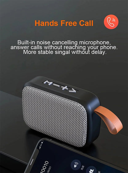Portable Speakers Outdoor Bluetooth 5.0 Mini Oxford Loudspeaker Wireless Column 3D Stereo Music Player Surround Hifi sound Box