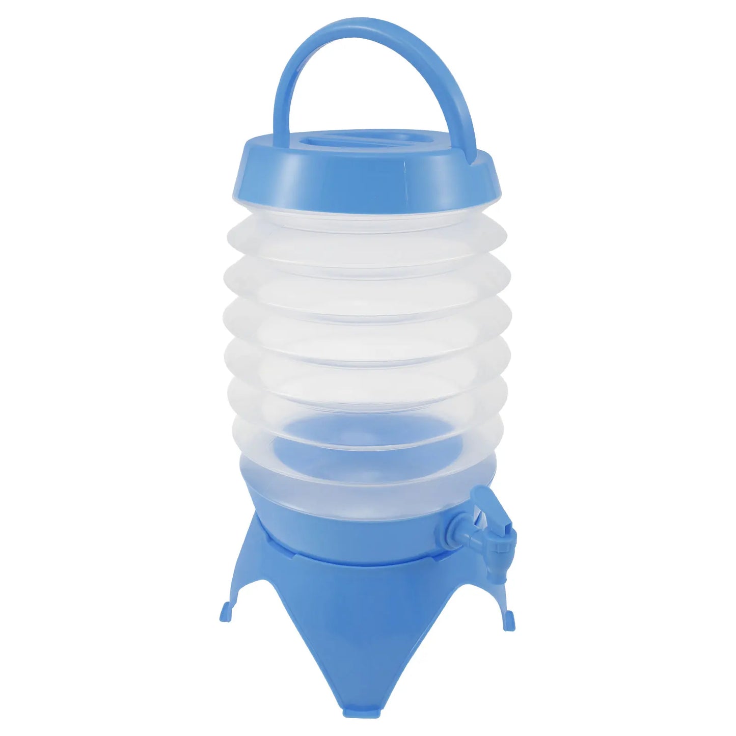 Outdoor Camping with Faucet Kettle Juice Bucket Portable Outdoor Camping Folding Water Bucket Compressed Large Folding Kettle