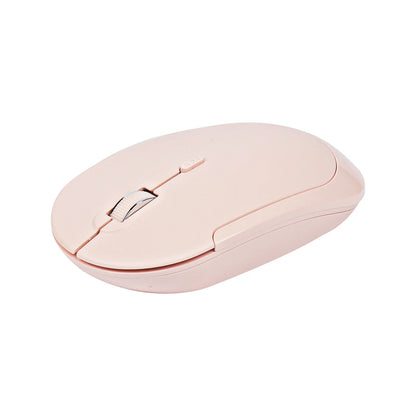 Fashion Wireless Keyboard and Mouse Combo Gamer Silent Keyboards Mouse Set Ultra Thin Office PC Ergonomic Gaming Pink Keypad