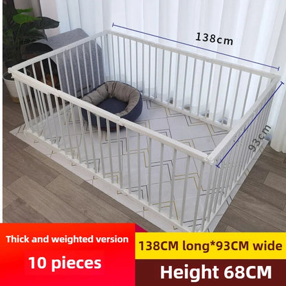 68CM in High Dog Fence Barrier Indoor DIY Poodle Teddy Fences Freely Combined Thickened Rabbit Cage Spliced Pet Guardrails