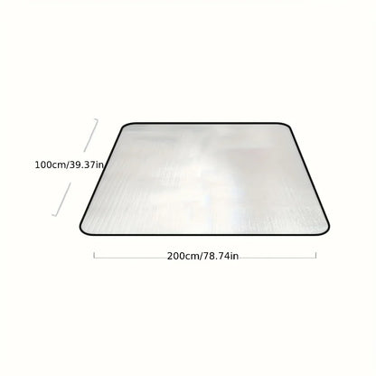 1 Foldable Camping Mat - Tent Mat, Picnic Beach Blanket for Outdoor