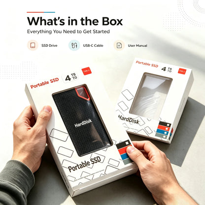 Massive capacity 128TB USB 3.2 external hard drive portable SSD 16TB original high-performance for desktop