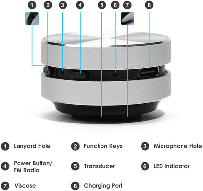 Customizable Mini Bluetooth Speaker 2.0