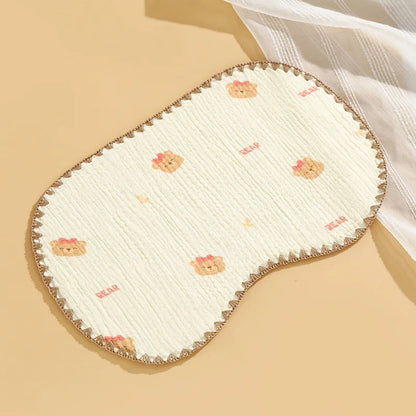 Newborn Baby 10-layer Cotton Gauze Flat Pillow Newborn Pillow Towel Baby Cloud Pillow Anti-vomiting Pillow