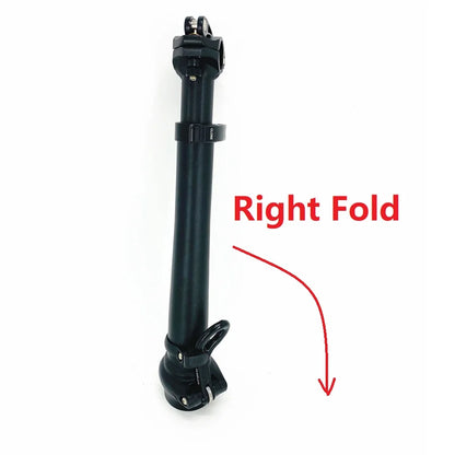 Litepro Right Folding Stem Electric Folding Bike Double Section Stem Aluminum Alloy Telescopic Adjustable Bike Stem