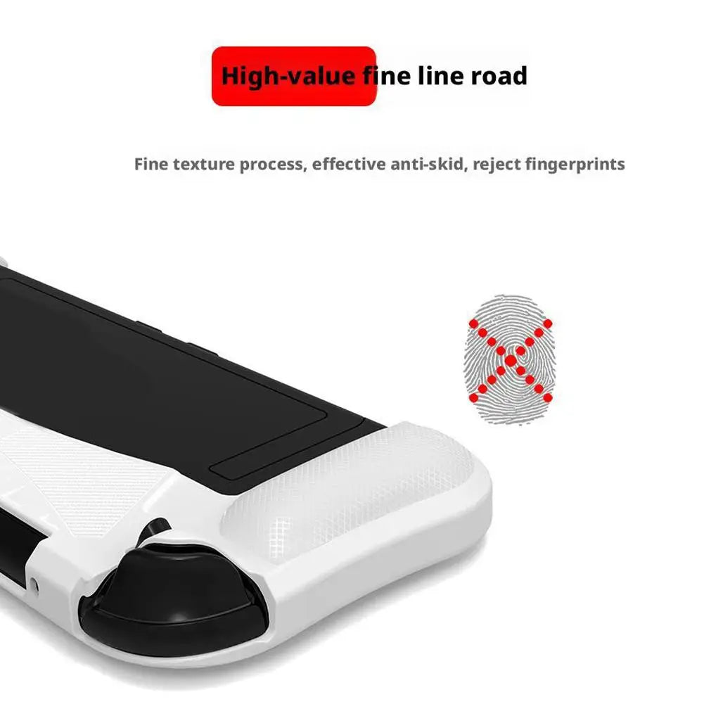 Game Console Protective Case Silicone Grip Case For Switch 2  With Stand Thumb Grip Integrated Game Console Protective Soft Case