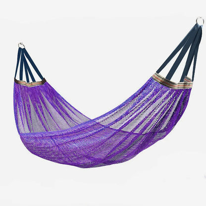Outdoor Mesh Hammock Swing, Portable Camping Hammock, Lightweight Travel Gear for Outdoor Adventures