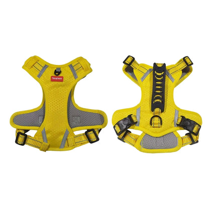 Tactical Dog Harness No Pull Reflective Pet Vest Adjustable Breathable Mesh Dog Chest Strap with Handle for Small Large Dogs Cat