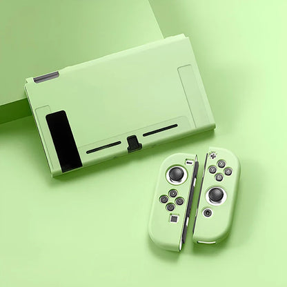 NEW Protective Case Compatible With  Switch OLED Console And Joy-Cons, Switch Can Be Inserted In Dock With Shell