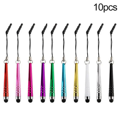 Universal Mini Soft 5/10Pcs Tablet Stylus Pen for Phone Tablet Replacement Stylus Pen Nib Capacitive Tablet Pen