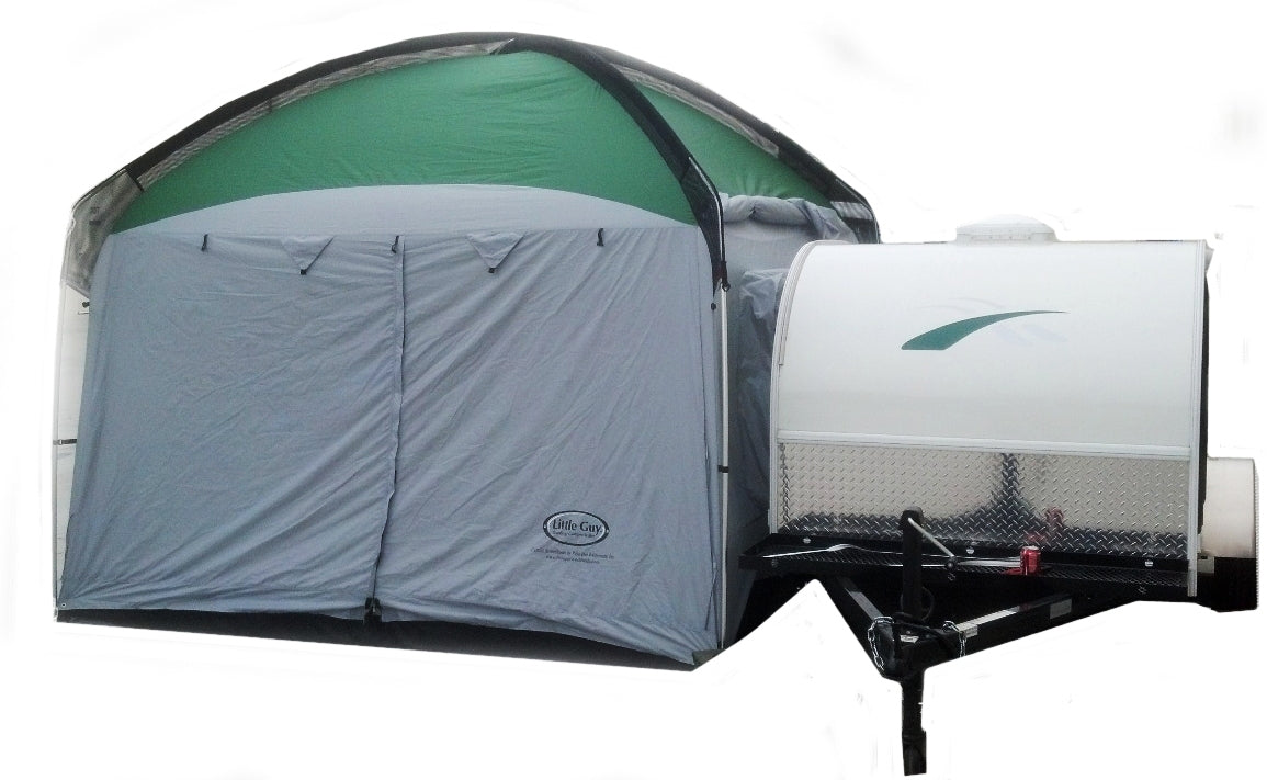 10x10 Side Mount Screen Room Tent by PahaQue for Camping and Outdoor Adventures