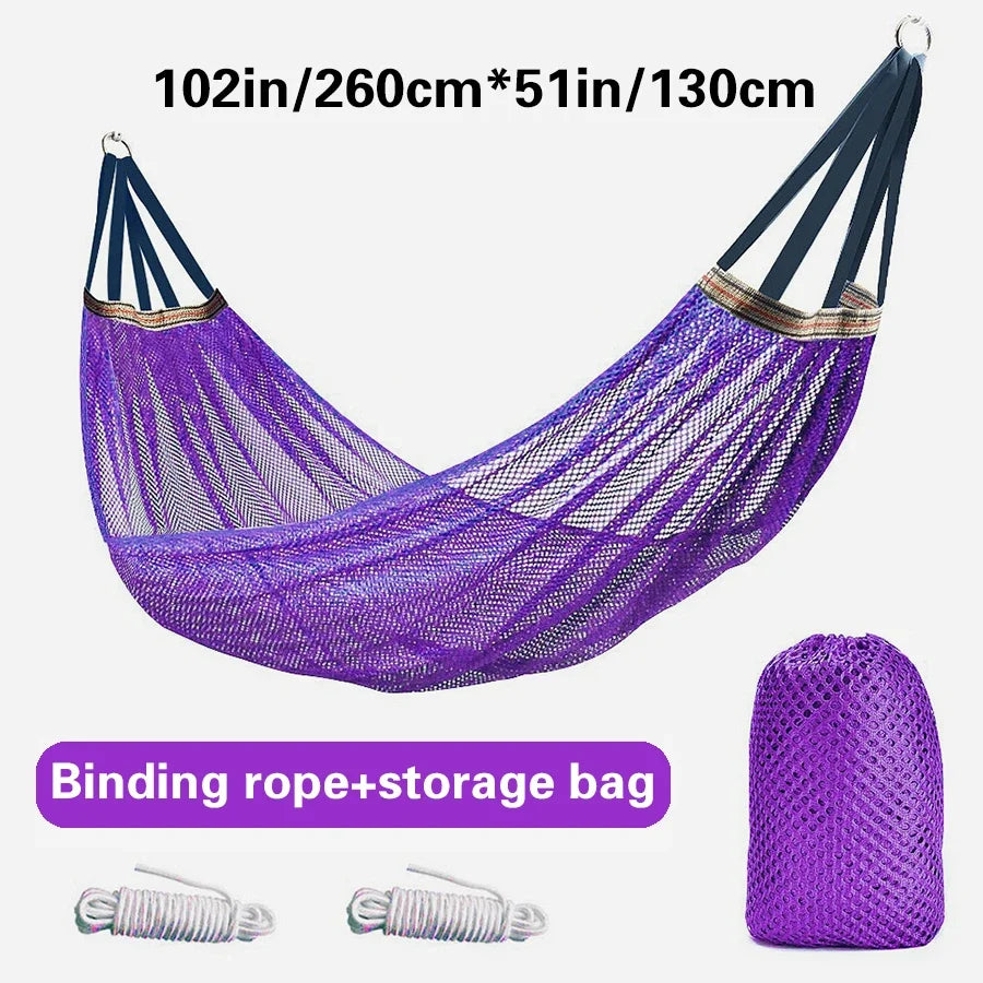 1pcs，portable Outdoor Sports Hammock, Camping and Hiking Hammock, Used