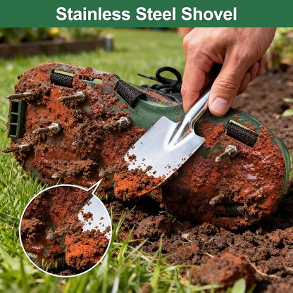 1 Pair Lawn Aerator Shoes for Grass Heavy Duty Spike Shoes with