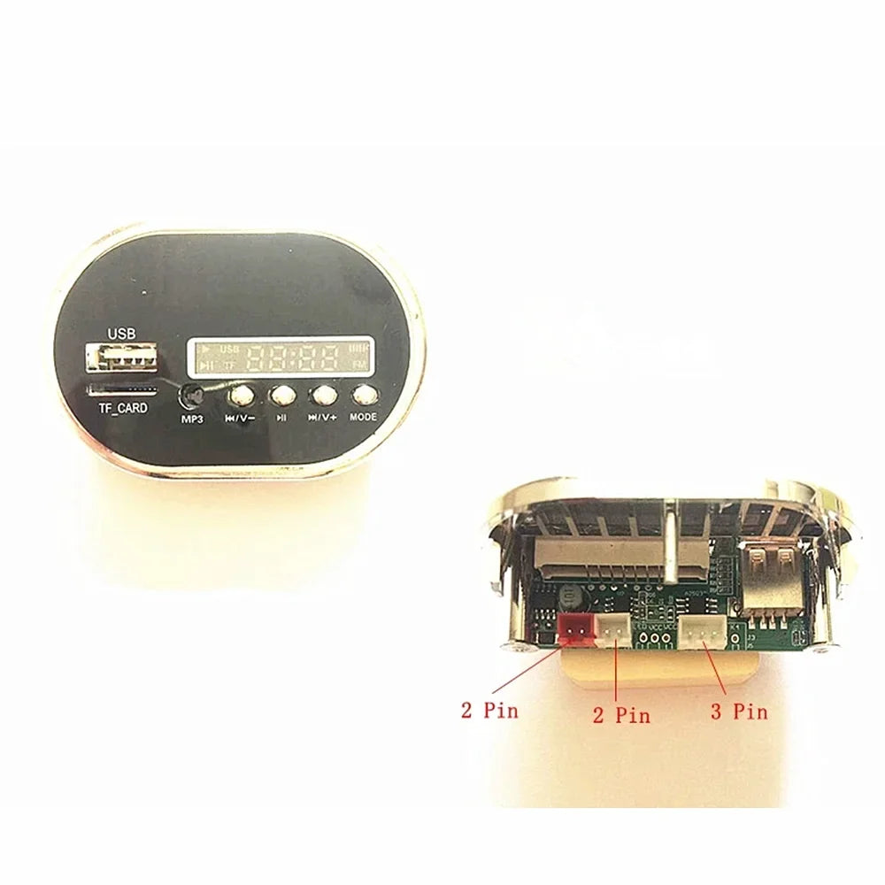 Children's electric car Bluetooth music player with USB interface MP3 music version chip, 12V music player speaker accessories