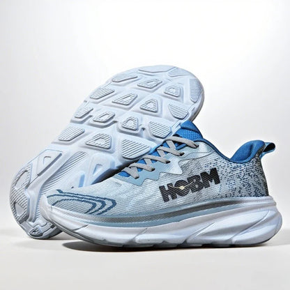 Men's Sports Shoes Thick Sole Running Shoes Breathable High Quality Soft Sole Outdoor Sports Leisure Mesh Women's Running Shoes
