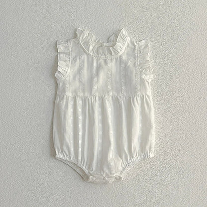 0-24m Baby Clothes Summer Baby Girl Bodysuit Floral New Female Baby
