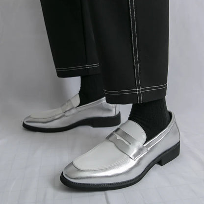 Men Shoes for Wedding Moccasins 2025 New Loafers for Men Breathable Man Slip on Flats Leisure Walk Driving Shoes Walking Shoes