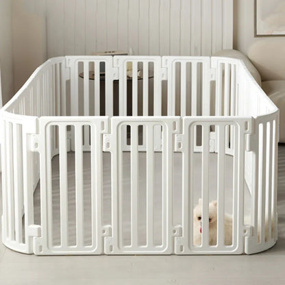 Indoor Household Pet Fence Waterproof Dog Fence Large Dog Protective Fence Free Combination Large Space Pet Isolation Fences
