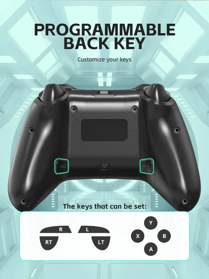 Data Frog Wireless Controller For Switch OLED/LITE/PC/Android Console Pro Gamepad with Programmable Turbo Function