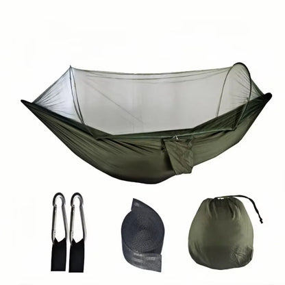 Portable outdoor camping hammock, mosquito net bed, sleeping tent, camping bed, hanging tent, travel shelter, ultralight hammock