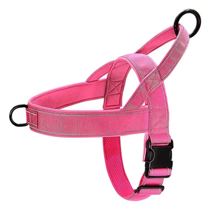 Dog Tactical Vest Nylon Outdoor Water-Repellent Dog Clothing Large and Medium-sized Dog Training Vest Harness Traction