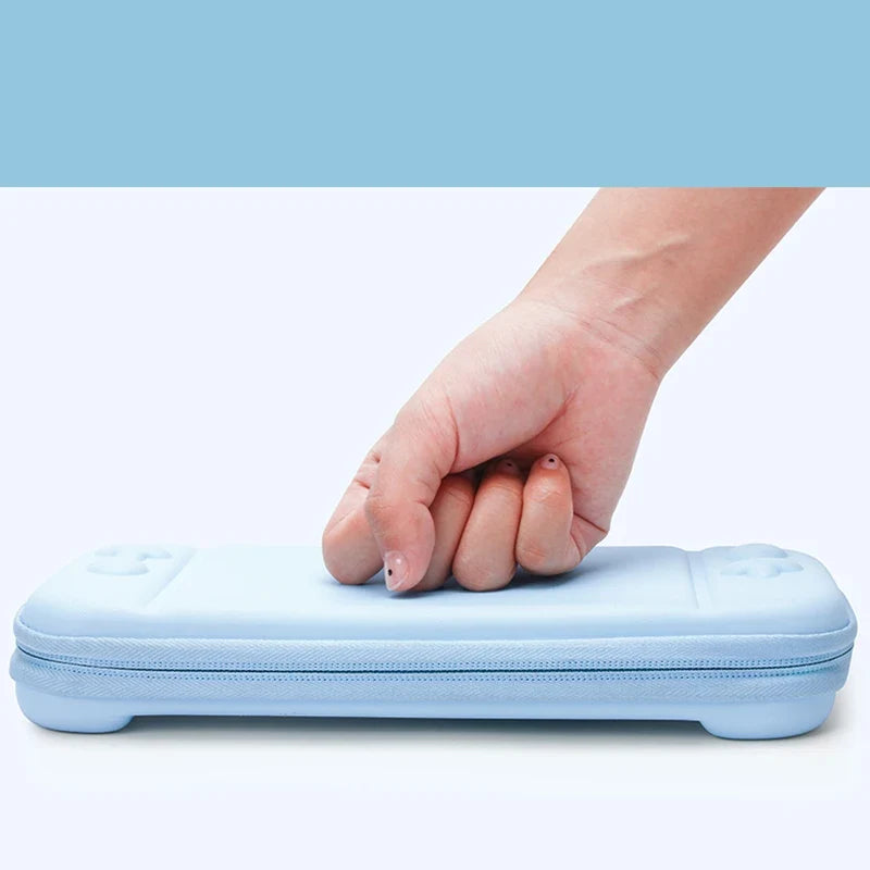 3 in 1 Portable Hard Carrying Bag Case for Switch Lite Console Game Accessories Storage with Cute Thumb Grip Cover Free Shipping