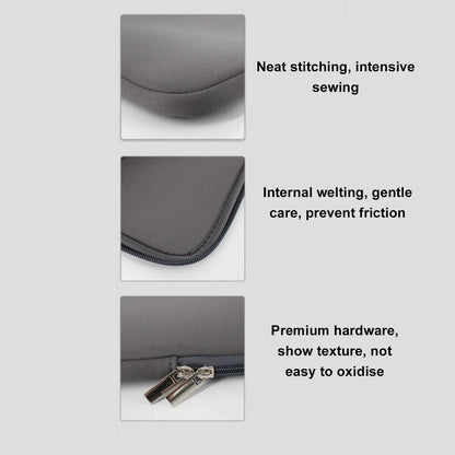 Tablet Bag Black Water Proof Neoprene Foam Portable Tablet Carrying Case with Zip for Laptop Tablet Travel Bag Tablet Sleeve Bag
