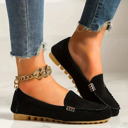 Women Flats New Casual Lightweight Flat Loafers Shoes Trendy Versatile Comfortable Mary Jane Shoes for Women Zapatos De Mujer