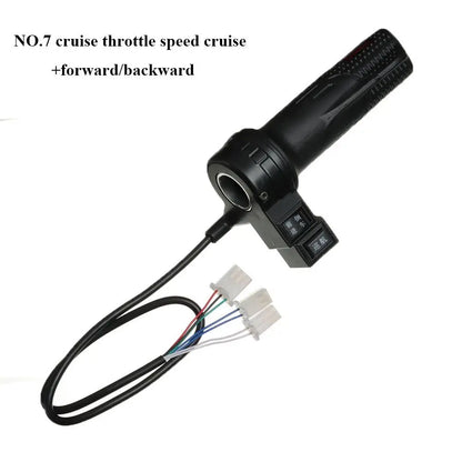 Electric E-Bike Twist Throttle 12V 24V 36V 48V Universal Scooter Parts E-Bike Speed Handlebar Throttle Cycling Throttle Grip