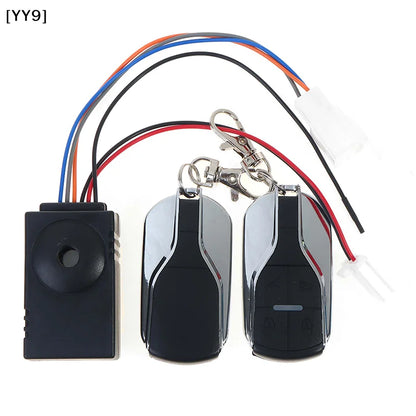 36-72V E-Bike Anti-Theft Alarm System, Wireless Remote Control Smart Security Lock for Electric Bicycle Scooter[][YY][YY9]