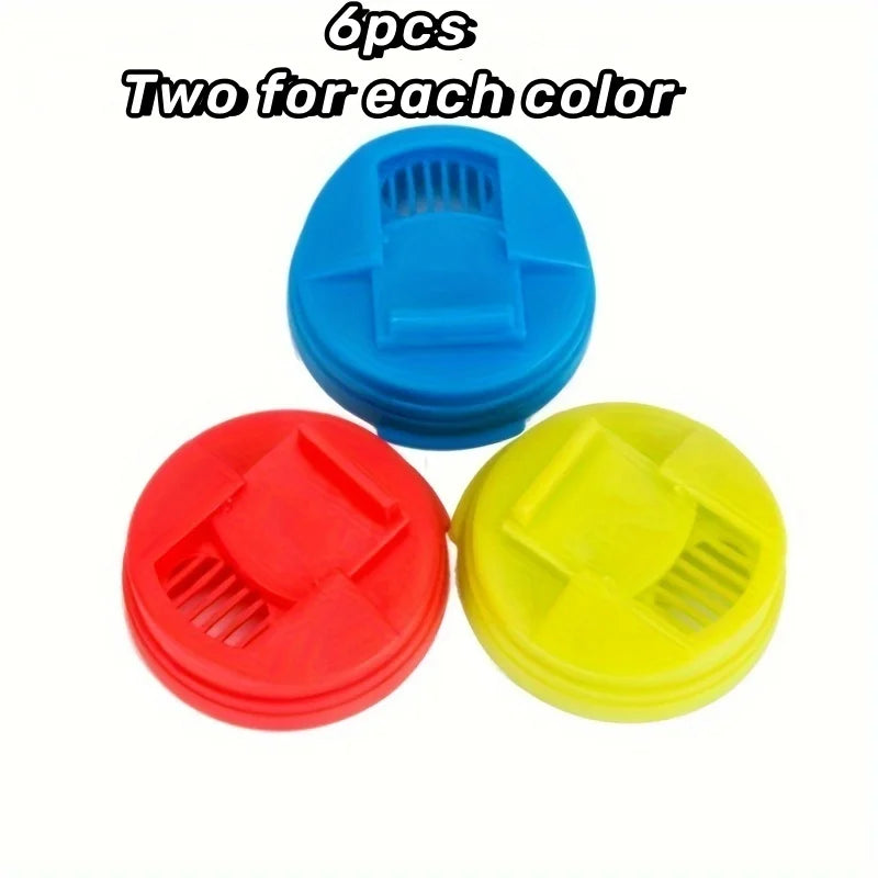 3/6pcs Beverage Can Cover Reusable Plastic Soda Cola Sealing Lids Standard Size Leakproof Can Protectors Drinkware Accessories