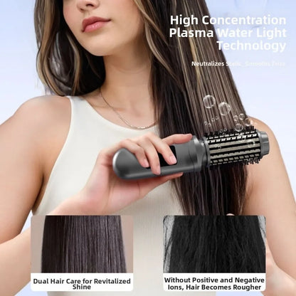 Hot Cordless Ionic Hair Straightener Brush USB Rechargeable Portable Straightener Curler Anti Damage 2 in 1 Hot Comb Hair Care