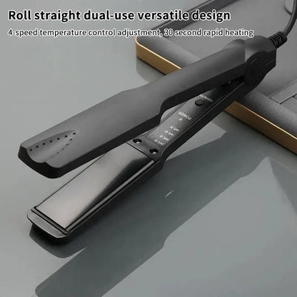 Hair Styler Electric Corrugation Wave Styling Professional Hair Straightener Curler Crimper Ceramic Corrugated Curling Iron